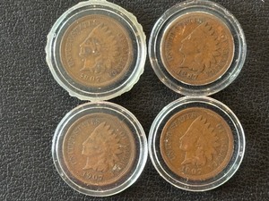 lot 40 image: Indian Head Cents