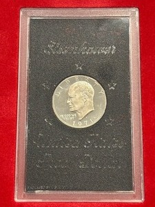 lot 50 image: 1971-S Eisenhower Silver Dollar Proof