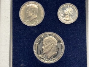 lot 51 image: 1976-S Bicentennial Silver Proof Set