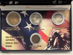 lot 54 image: Indian Head Coin Set