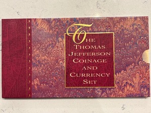 lot 68 image: Thomas Jefferson Coin and Currency Set