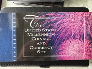 lot 97 image: 2000 Millennium Coin and Currency Uncirculated