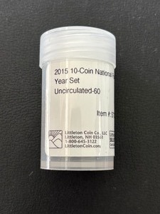 lot 121 image: 2015 National Park Quarter Set Uncirculated