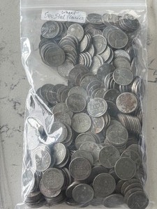 500 Steel Wheat Cents