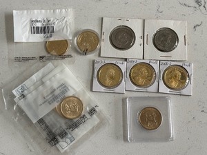 lot 151 image: Assorted Dollar Coins