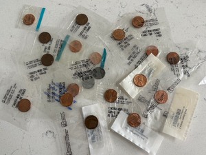 lot 154 image: Assorted Lincoln Cents