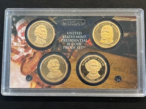 lot 164 image: Presidential Dollar Proof Set