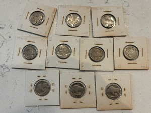 lot 169 image: Buffalo Nickels