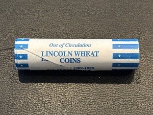lot 173 image: Lincoln Wheat Cent Roll