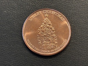 lot 176 image: 1 Ounce .999 Fine Copper Round