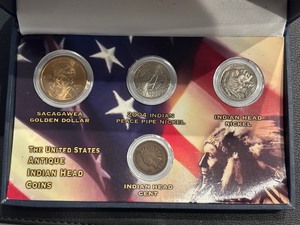 lot 180 image: Indian Head Coin Set