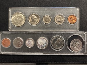 lot 192 image: U.S. and Canadian Mint Sets