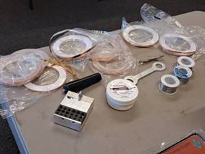 lot 1051 image: Soldering Parts, Materials and Supplies (assorted)