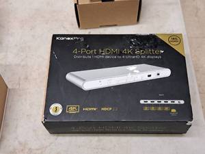 lot 1053 image: Kanex Pro 4-Port HDMI 4K Splitter