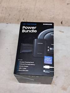lot 1064 image: Samsung Fast Charge Power Bundle  5100 mAh Battery