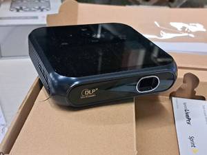 lot 1092 image: Sprint Live Pro w Accessories, Sprint Spark Hot Spot Connection, Cloud Based Apps with Texas Instruments DLP 100 Lumen Projector