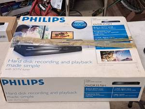 lot 1107 image: Philips HDD DVD Recorder  160GB DVDR3576H