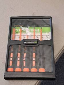 lot 1149 image: Pittsburgh Pro Precision Electrical Screwdriver Kit 6-piece with Case