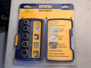 lot 1169 image: Irwin Bolt-Grip Base Set for Damaged NutsBolts 5-piece