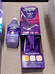 lot 1198 image: Swiffer Wet Jet Multi-Surface Mopping Kit with Bottle of Cleaner