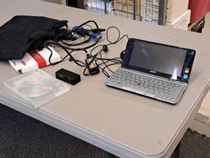 Sony Vaio Laptop Computer VGN-P720K and Accessories