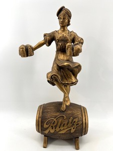 Vintage Blatz Valerie Statue by G. Heileman Brewing Co.