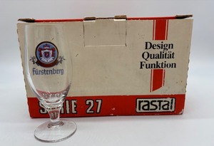 lot 192 image: Set of 11 Furstenberg Beer Glasses in Original Box