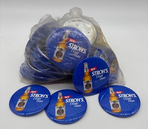 lot 199 image: Over 40 Vintage Strohs Draft Light Beer Promotional Pins