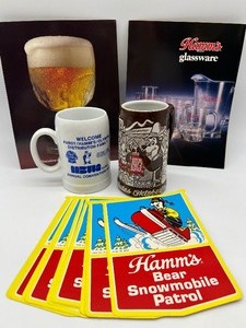 lot 256 image: Vintage Hamms Oktoberfest Mug Collection and Memorabilia