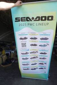 lot 11 image: Expandable Sign 80 tall