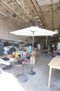 lot 26 image: Patio Umbrella (Ivory)