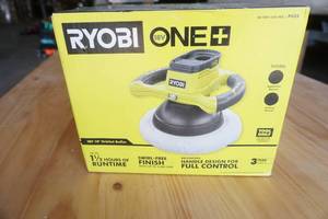 lot 43 image: Ryobi 18V 10 Orbital Buffer