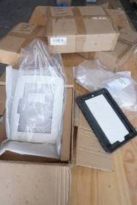 lot 66 image: Galaxy Tab Stands 10.1 and some hardware (4ct)