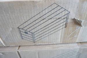 lot 130 image: Brow Poly Deck Storage Box (NEW)