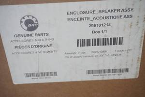 lot 133 image: BRP Switch Speaker Enclosure