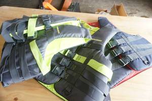 lot 156 image: NEW (3ct) Sea Doo Life Jacket Adult XL