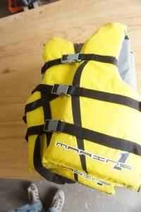 lot 164 image: NEW (3ct) Marine 1 Adult Universal Life Jacket