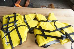 lot 167 image: NEW (2ct) Marine 1 Adult Super Large Life Jacket