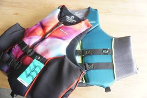 lot 170 image: NEW (2ct) Ecoprene Sea Doo Life Jacket (Adult XXL)