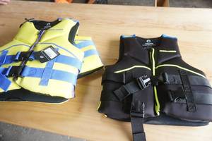 lot 177 image: NEW (3ct) Ecoprene Sea Doo Youth Life Jacket
