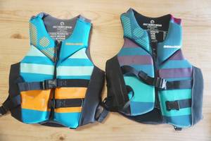 lot 228 image: NEW (2ct) Sea Doo Life Jackets Adult M. Ecoprene