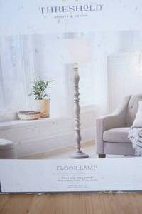 lot 90 image: Threshold Floor Lamp 65 tall