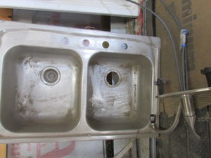 lot 27 image: Stainless Steel Sink