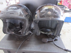 lot 33 image: Motorcycle Helmets