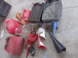 lot 57 image: Gas Cans Lot