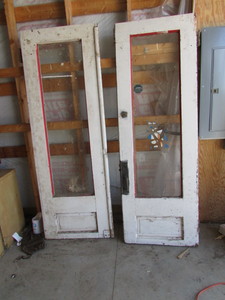 lot 88 image: Vintage Doors