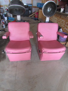 Vintage Hair Drying Chairs