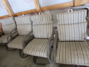 lot 95 image: Patio Chairs