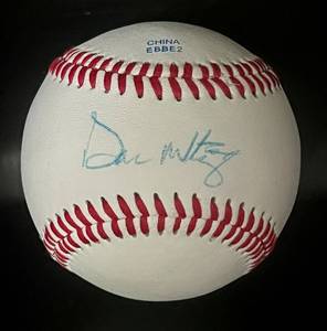 lot 21A image: Don Mattingly Signed Baseball w JSA COA Rawlings Official League Ball with case