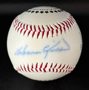 lot 8 image: Harmon Killebrew Signed Limited Edition Baseball - 1984 Hall of Fame, Stats, only 2,500 Made w Case Minnesota Twins Baseball